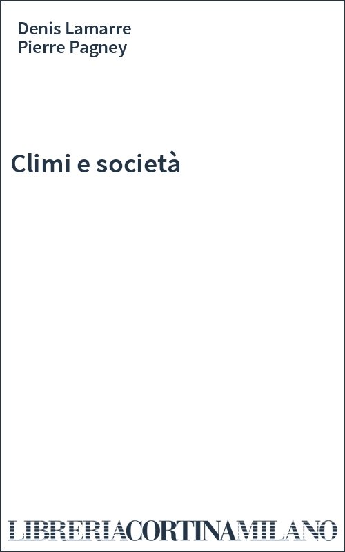 Climi e società
