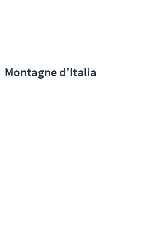 Montagne d'Italia