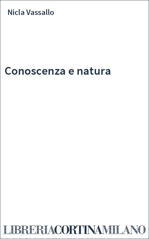 Conoscenza e natura