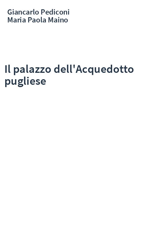 Il palazzo dell'Acquedotto pugliese
