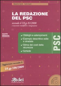 La redazione del PSC secondo il DLgs 81/2008 e successive modifiche e integrazioni