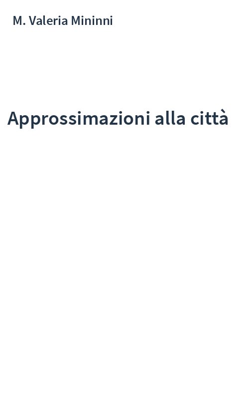 Approssimazioni alla città