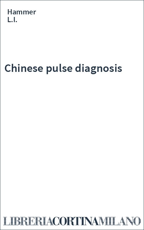 Chinese pulse diagnosis