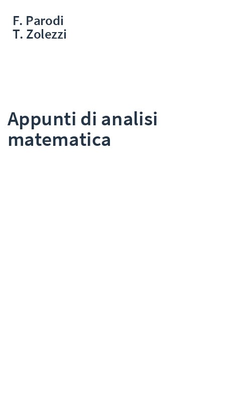 Appunti di analisi matematica