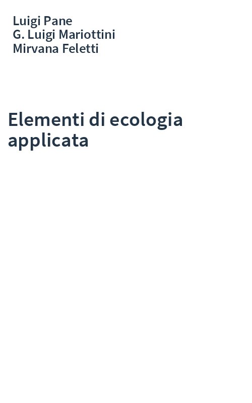 Elementi di ecologia applicata