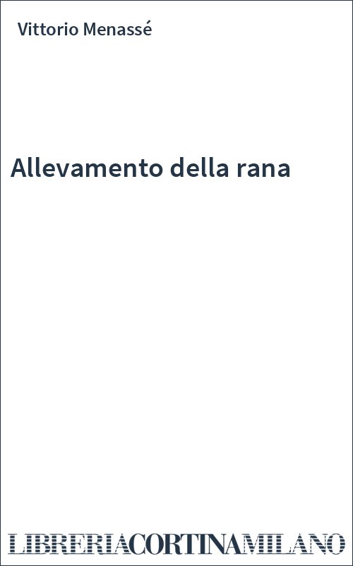 Allevamento della rana