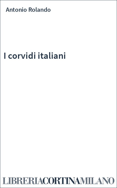 I corvidi italiani