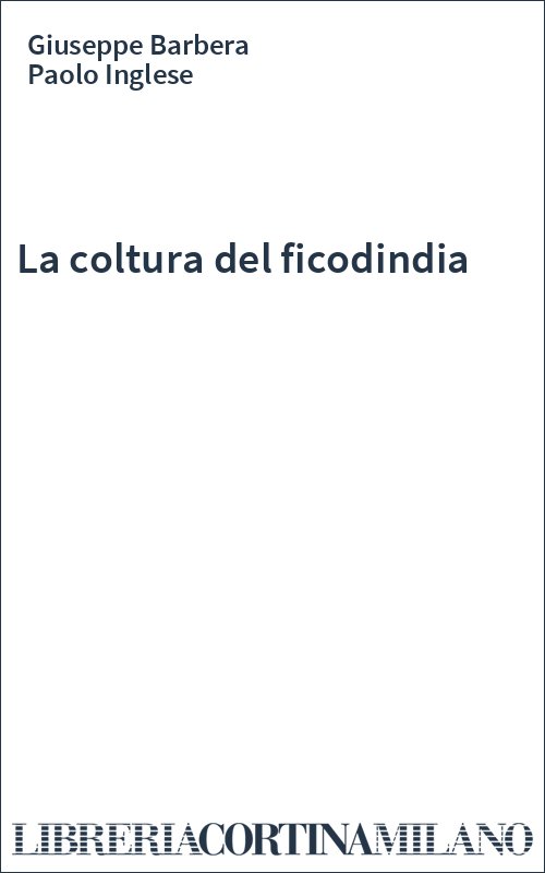 La coltura del ficodindia