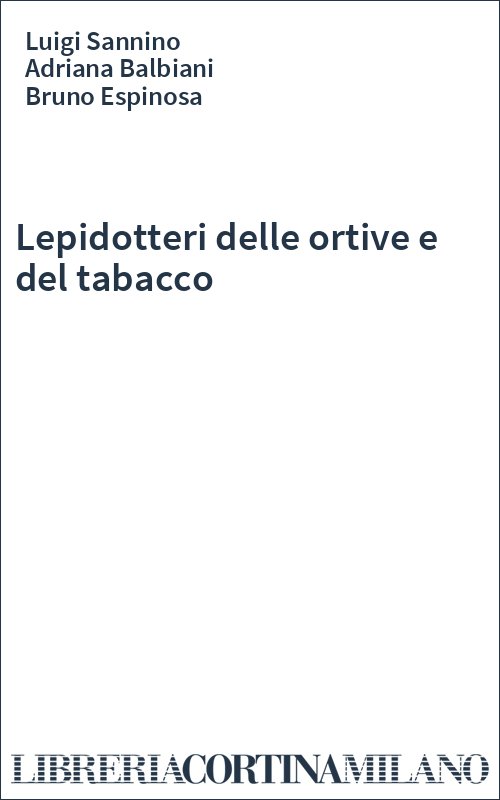 Lepidotteri delle ortive e del tabacco