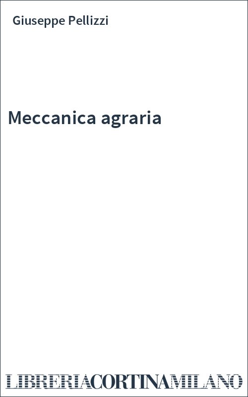 Meccanica agraria