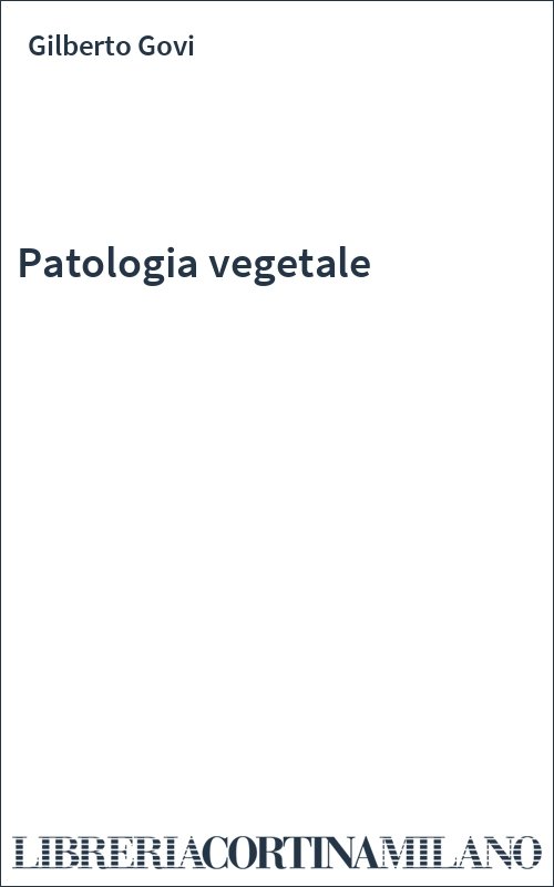 Patologia vegetale