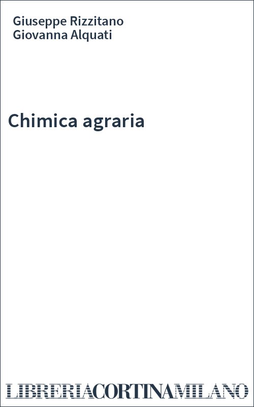 Chimica agraria