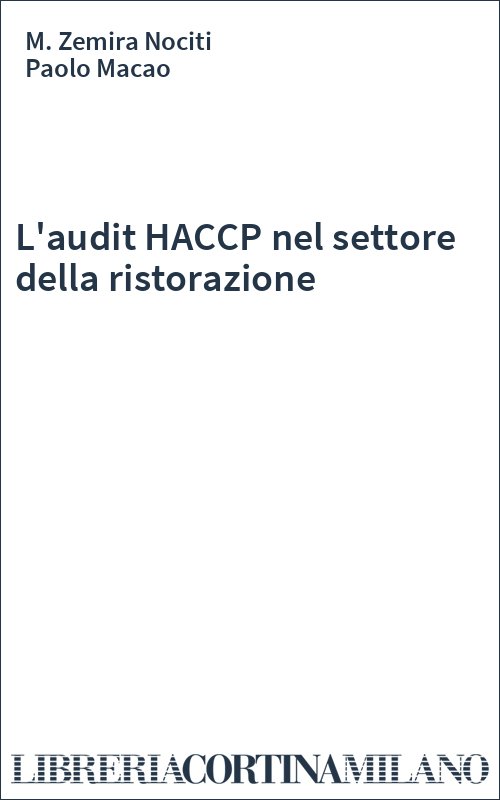 L'audit HACCP nel settore della ristorazione