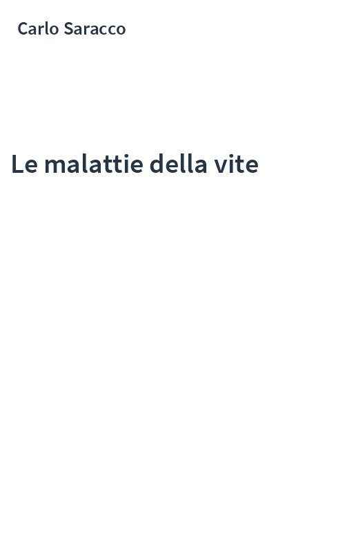 Le malattie della vite