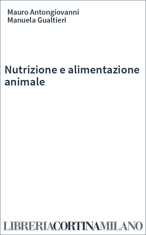 Nutrizione e alimentazione animale