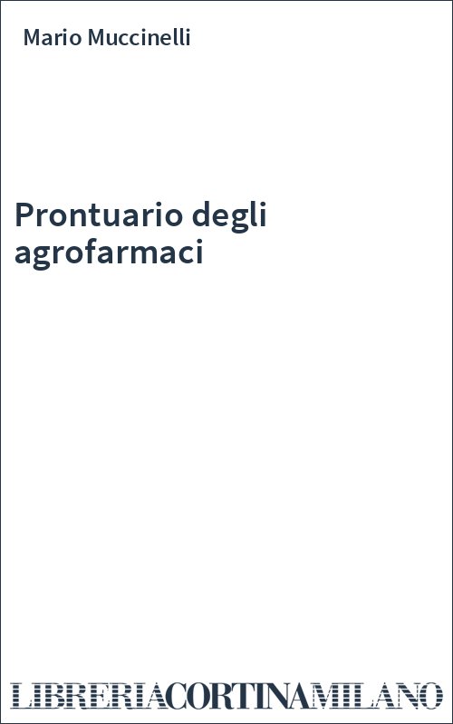 Prontuario degli agrofarmaci