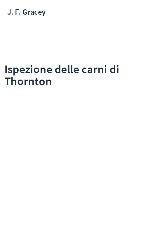 Ispezione delle carni di Thornton