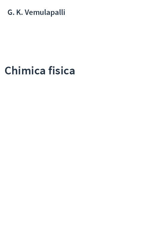 Chimica fisica