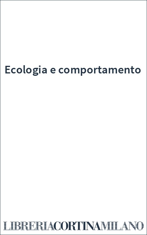 Ecologia e comportamento