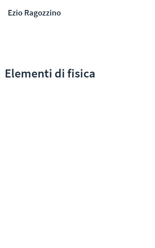 Elementi di fisica
