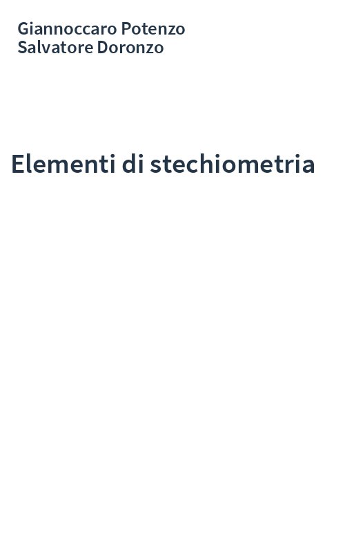 Elementi di stechiometria