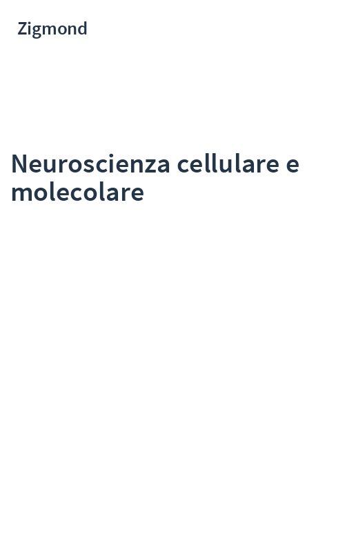Neuroscienza cellulare e molecolare