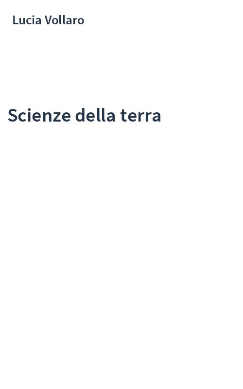 Scienze della terra