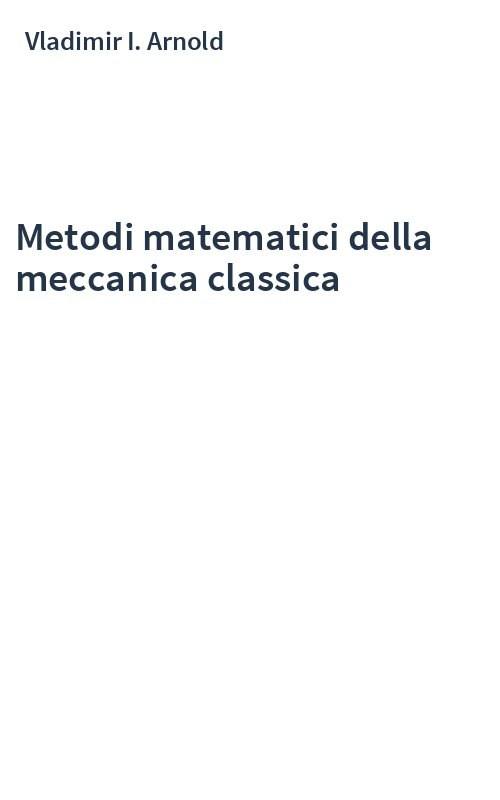 Metodi matematici della meccanica classica