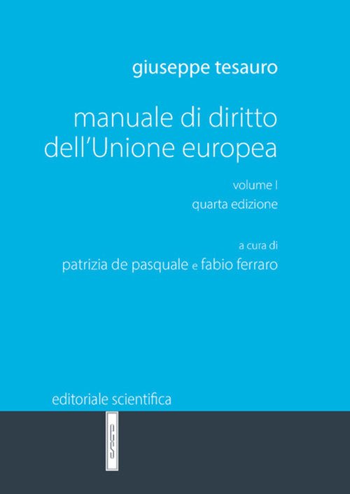 Manuale di diritto dell'Unione Europea