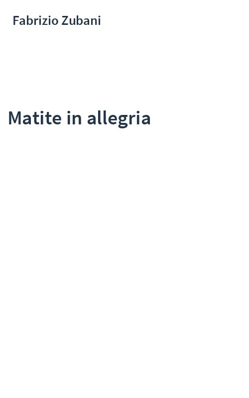 Matite in allegria