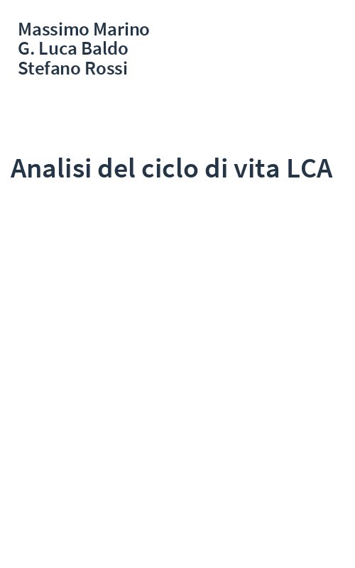 Analisi del ciclo di vita LCA