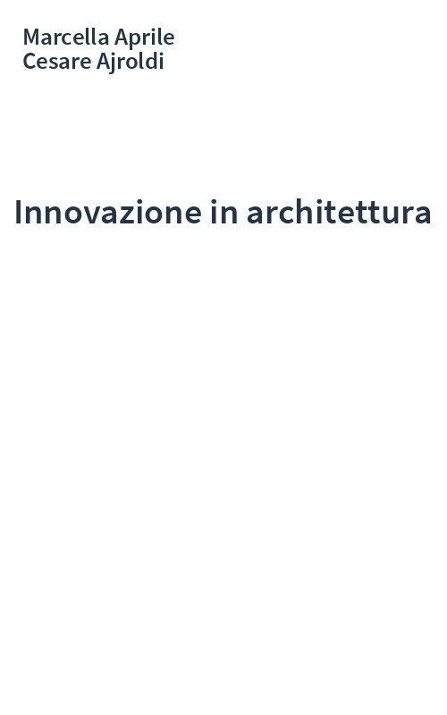 Innovazione in architettura
