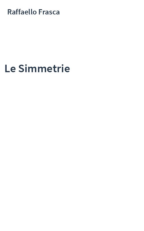 Le Simmetrie