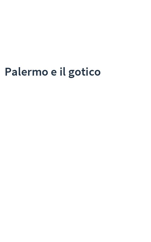 Palermo e il gotico
