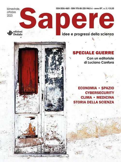 Sapere. Idee e progressi della scienza