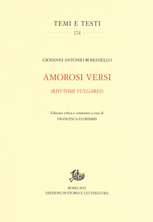 Amorosi versi (Rhythmi vulgares)