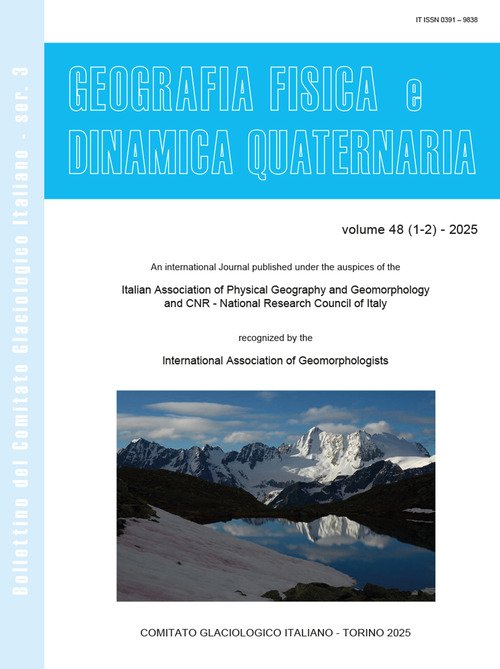 Geografia fisica e dinamica quaternaria