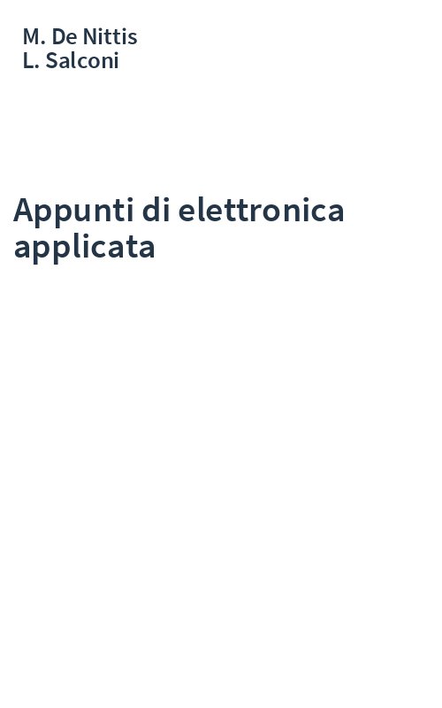 Appunti di elettronica applicata