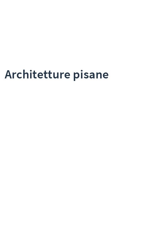 Architetture pisane