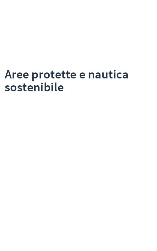 Aree protette e nautica sostenibile