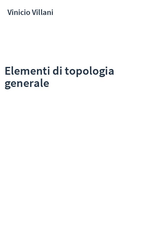 Elementi di topologia generale