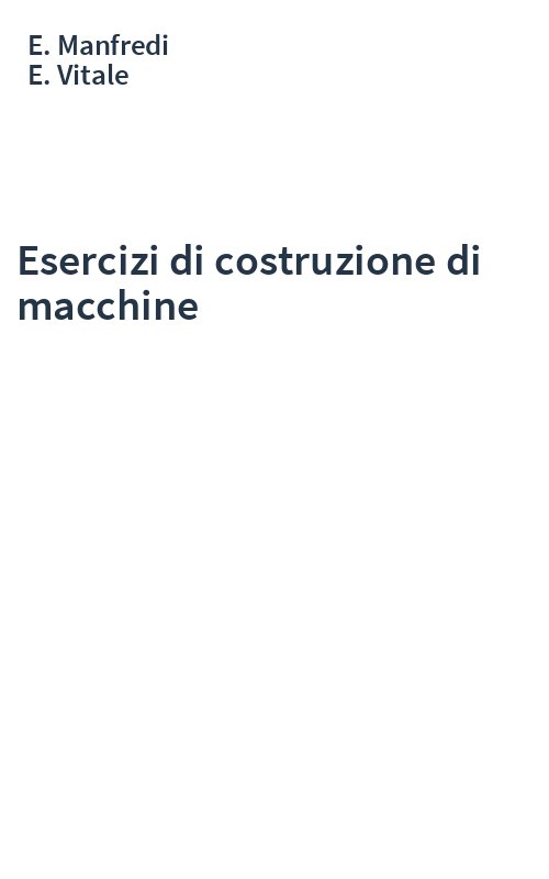 Esercizi di costruzione di macchine