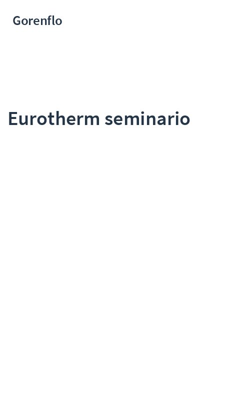 Eurotherm seminario