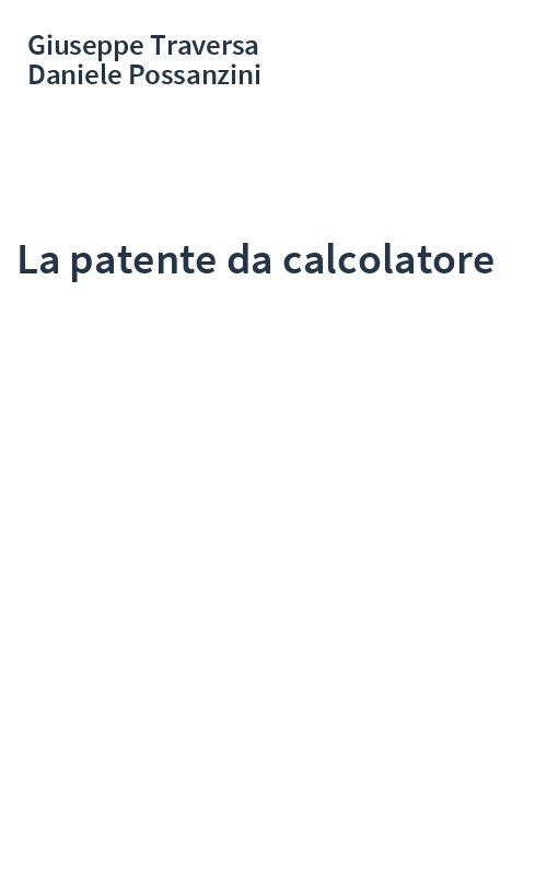 La patente da calcolatore