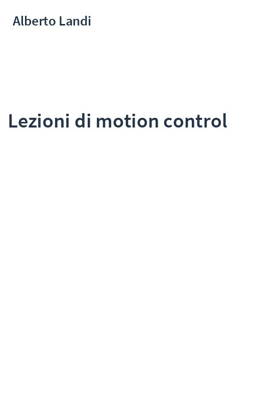 Lezioni di motion control