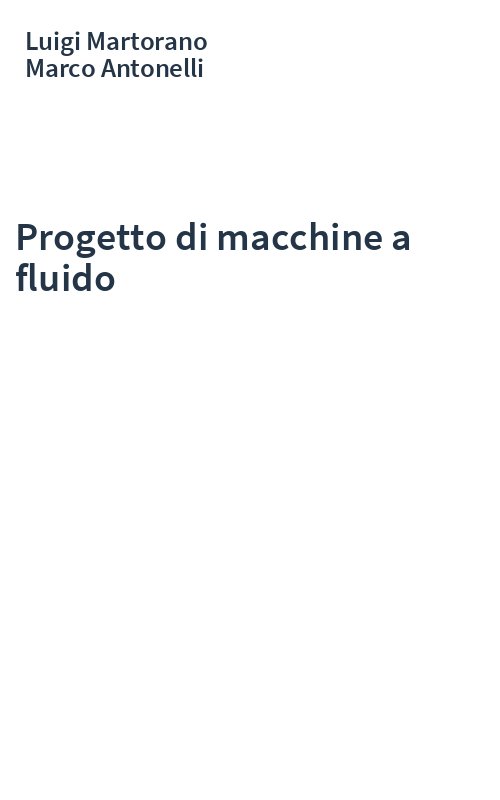 Progetto di macchine a fluido