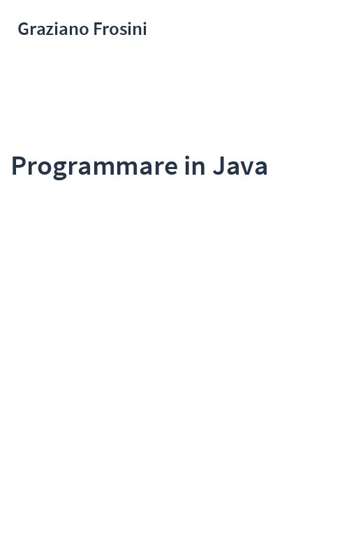 Programmare in Java