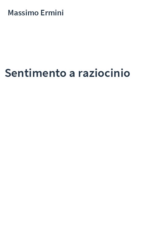 Sentimento a raziocinio