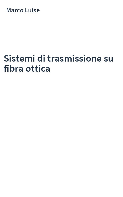 Sistemi di trasmissione su fibra ottica