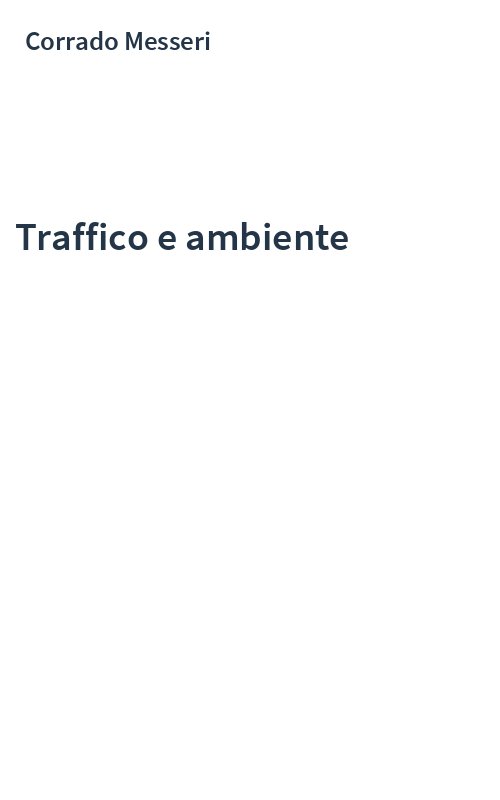 Traffico e ambiente